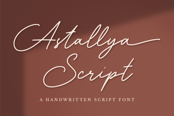Astallya: The Modern Calligraphy Font for Elegant Design