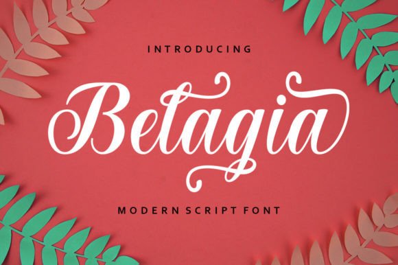 Belagia Script: A Designer's Guide to Elegant Typography