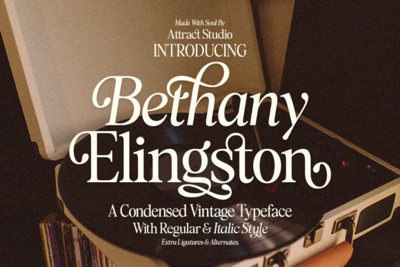 Bethany Elingston: A Serif with Timeless Character