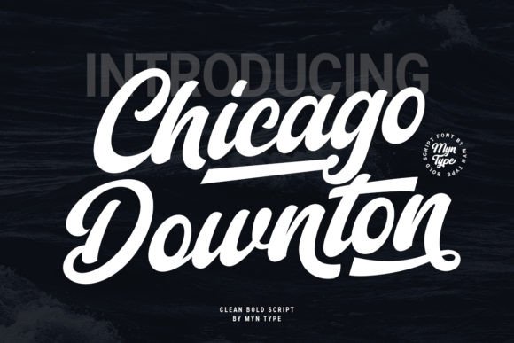 Chicago Downton: A Joyful Vintage Script for Bold Branding