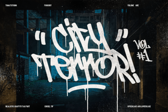 City Terror: The Polite Edge of Street Art Typography