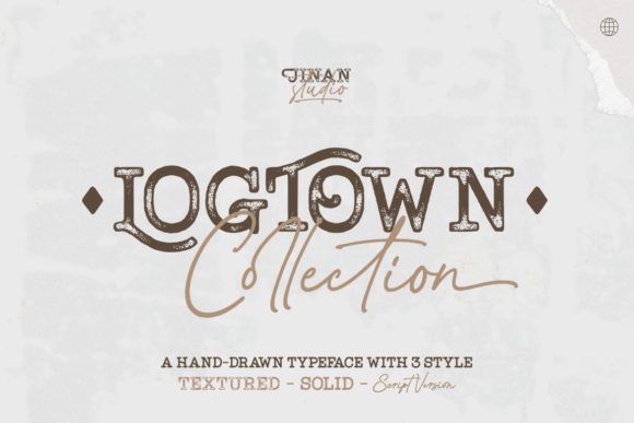 Logtown: A Hand-Drawn Typeface for Timeless Brand Character
