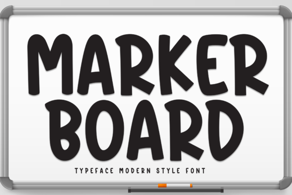 Marker Board: Your Friendly Handwritten Font for Creative Projects