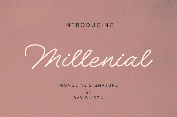 Millennial Font: Capturing the Spirit of a Generation in Design