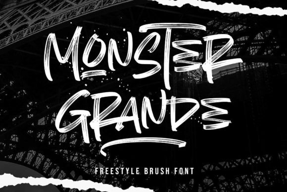Monster Grande: An Assertive Typeface for Modern Brands