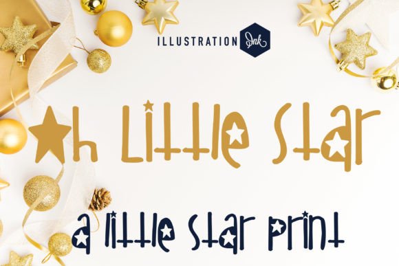 Oh Little Star: A Hand-Crafted Sans Serif for Whimsical Designs