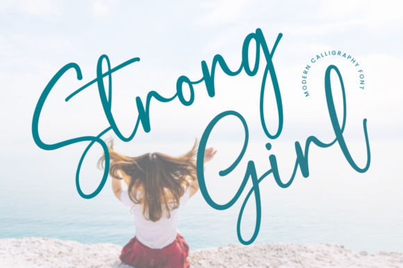 Strong Girl: A Script Font That Balances Elegance and Practicality