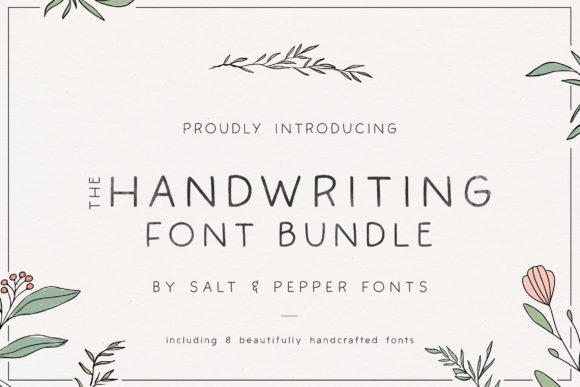 The Handwriting Bundle: Fonts That Feel Like You