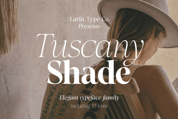 Tuscany Shade: A Modern Serif for Creative Professionals