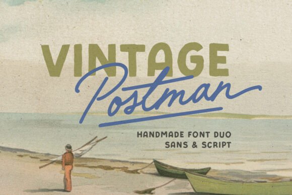 Vintage Postman: A Font Duo for Timeless Character