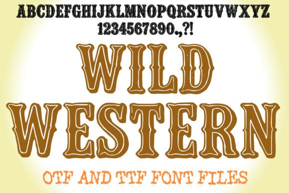 Wild Western: The Cowboy Font for Bold Branding